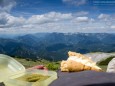 Gipfeljause mit Traumausblick - Brunnsee auf die Riegerin - Bergtour - 3.Juli 2014