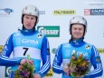 Pavel Porshnev/Ivan Lazarev (Bronze) - Naturbahn Rodel WM 2015 im Mariazellerland - Doppelsitzer Bewerb