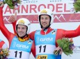 Florian Clara/Patrick Pigneter (Gold) - Naturbahn Rodel WM 2015 im Mariazellerland - Doppelsitzer Bewerb