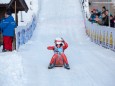 Freude der Naturbahn Rodel Weltmeisterin 2015 - Evelin Lanthaler