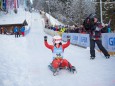 Freude der Naturbahn Rodel Weltmeisterin 2015 - Evelin Lanthaler