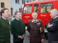 Franz Voves, Michael Miggitsch, Albert Kern, Hermann Schützenhöfer (vlnr.) - Feuerwehr Mariazell Rüsthaus Segnung - Festakt am 5. Mai 2012