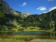 Sackwiesensee bei der Bodenbauer-Häuslalm-Sackwiesenalm-Sackwiesensee-Wanderung