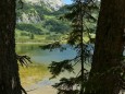 Sackwiesensee bei der Bodenbauer-Häuslalm-Sackwiesenalm-Sackwiesensee-Wanderung