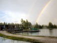 Regenbogen bei der Seebühne