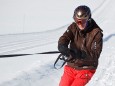 Wolfram Doberer beim Skijoering
