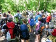 Waldandacht ,bis zur Durchlasshöhe,heißts Schweigen...Mariazeller Sonntagberg Wallfahrt von 4. - 6. Juli 2015