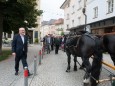 Feierlicher Festakt in Altötting zur Unterzeichnung der Städtepartnerschaft Altötting-Mariazell. Foto: Josef Kuss