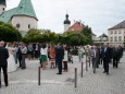 Feierlicher Festakt in Altötting zur Unterzeichnung der Städtepartnerschaft Altötting-Mariazell. Foto: Josef Kuss