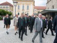 Feierlicher Festakt in Altötting zur Unterzeichnung der Städtepartnerschaft Altötting-Mariazell. Foto: Josef Kuss