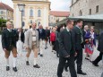 Feierlicher Festakt in Altötting zur Unterzeichnung der Städtepartnerschaft Altötting-Mariazell. Foto: Josef Kuss