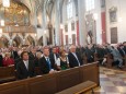 Feierlicher Festakt in Altötting zur Unterzeichnung der Städtepartnerschaft Altötting-Mariazell. Foto: Josef Kuss