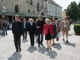 Feierlicher Festakt in Altötting zur Unterzeichnung der Städtepartnerschaft Altötting-Mariazell. Foto: Josef Kuss