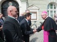 Feierlicher Festakt in Altötting zur Unterzeichnung der Städtepartnerschaft Altötting-Mariazell. Foto: Josef Kuss