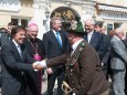 Feierlicher Festakt in Altötting zur Unterzeichnung der Städtepartnerschaft Altötting-Mariazell. Foto: Josef Kuss