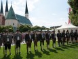 Feierlicher Festakt in Altötting zur Unterzeichnung der Städtepartnerschaft Altötting-Mariazell. Foto: Josef Kuss