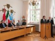 Feierlicher Festakt in Altötting zur Unterzeichnung der Städtepartnerschaft Altötting-Mariazell. Foto: Josef Kuss