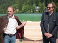 Steirerbankerl am Erlaufsee - Hans Resch und Georg Bliem