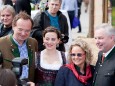 Georg Bliem, Lena Hoschek, Claudia Bandion Ortner, Hermann Schützenhöfer beim Steirerfest 2011