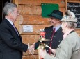 Mariazellerland Hütte beim Steirerfest 2011 - Heinz Fischer und Johann Kleinhofer