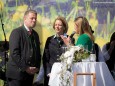 BM Andrä Rupprechter & Staatsrekretärin Sonja Stessl im Interview mit Sigrid Maurer - Steiermark Frühling 2015 in Wien am Rathausplatz