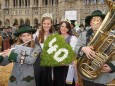 Steirerfest in Wien 2012 - Katharina Brandl & Felix Schneck mit Hoheiten