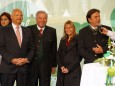 Steirerfest in Wien 2012 - Landtagspräsident Harry Kopietz, LH Stellv. Hermann Schützenhöfer, BM Beatrix Karl, LH Franz Voves