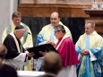 Festgottesdienst mit Abt Benedikt Plank zur Amtseinführung des neuen Superior P. Mag. Dr. Michael Staberl und des neuen Stadtpfarrers von Mariazell und Gußwerk P. Mag. Christoph Pecolt.