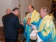 Festgottesdienst mit Abt Benedikt Plank zur Amtseinführung des neuen Superior P. Mag. Dr. Michael Staberl und des neuen Stadtpfarrers von Mariazell und Gußwerk P. Mag. Christoph Pecolt. Foto: Josef Kuss