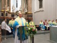 Festgottesdienst mit Abt Benedikt Plank zur Amtseinführung des neuen Superior P. Mag. Dr. Michael Staberl und des neuen Stadtpfarrers von Mariazell und Gußwerk P. Mag. Christoph Pecolt. Foto: Josef Kuss