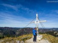 Wanderung auf den Tirolerkogel (1377 m) und  die Kuchl Alm ab Annaberg am 1. Nov. 2016