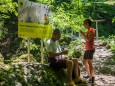 Am Fuße des Trefflingfalls - Wanderung zum Trefflingfall im Naturpark Ötscher-Tormäuer