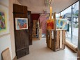 Ausstellung im Schauraum der Holzwerkstatt in Halltal