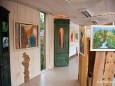 Ausstellung im Schauraum der Holzwerkstatt in Halltal