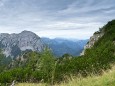 Ausblick auf Riegerin und Gesäuse