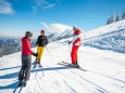 Ausblick Ötscher - Volksschulparty im Schnee - Lackenhof am Ötscher