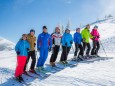 Lehrer mit Andreas Buder - Volksschulparty im Schnee - Lackenhof am Ötscher