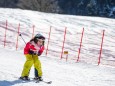 Speed-Messstrecke - Volksschulparty im Schnee - Lackenhof am Ötscher