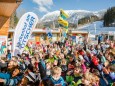 Volksschulparty im Schnee - Lackenhof am Ötscher