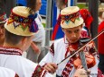 Volkstanz-Folklore Gruppen aus Rumänien und Kroatien in Mariazell.