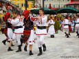 Volkstanz-Folklore Gruppen aus Rumänien und Kroatien in Mariazell.