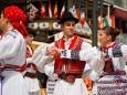 Volkstanz-Folklore Gruppen aus Rumänien und Kroatien in Mariazell.