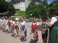 Schulfest der Volksschule Mariazell am 3. Juli 2015 mit Peter Rosegger als Thema