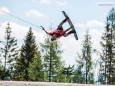 WakeAlps- Wakeboarding am Kristallsee der Mariazeller Bürgeralpe - Fotos vom ersten Testlauf