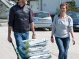 Weidenbau Workshop in Mitterbach für die VolksschülerInnen mit Johanna Digruber, Siegfried Grössbacher und Landschaftsplaner Alois Graf