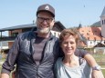 Weidenbau Workshop in Mitterbach für die VolksschülerInnen mit Johanna Digruber, Siegfried Grössbacher und Landschaftsplaner Alois Graf