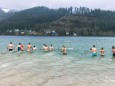 Weihnachtsschwimmen im Erlaufsee 24.12.2022