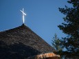 Weisenblasen am Hubertussee in der Walstern - Bruder Klaus Kirche