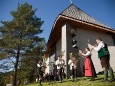 Weisenblasen am Hubertussee in der Walstern - Aschbacher Weisenbläser