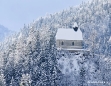 Winterlandschaft in Mariazell am 26. Jänner 2011 - Sigmundsberg Kirche